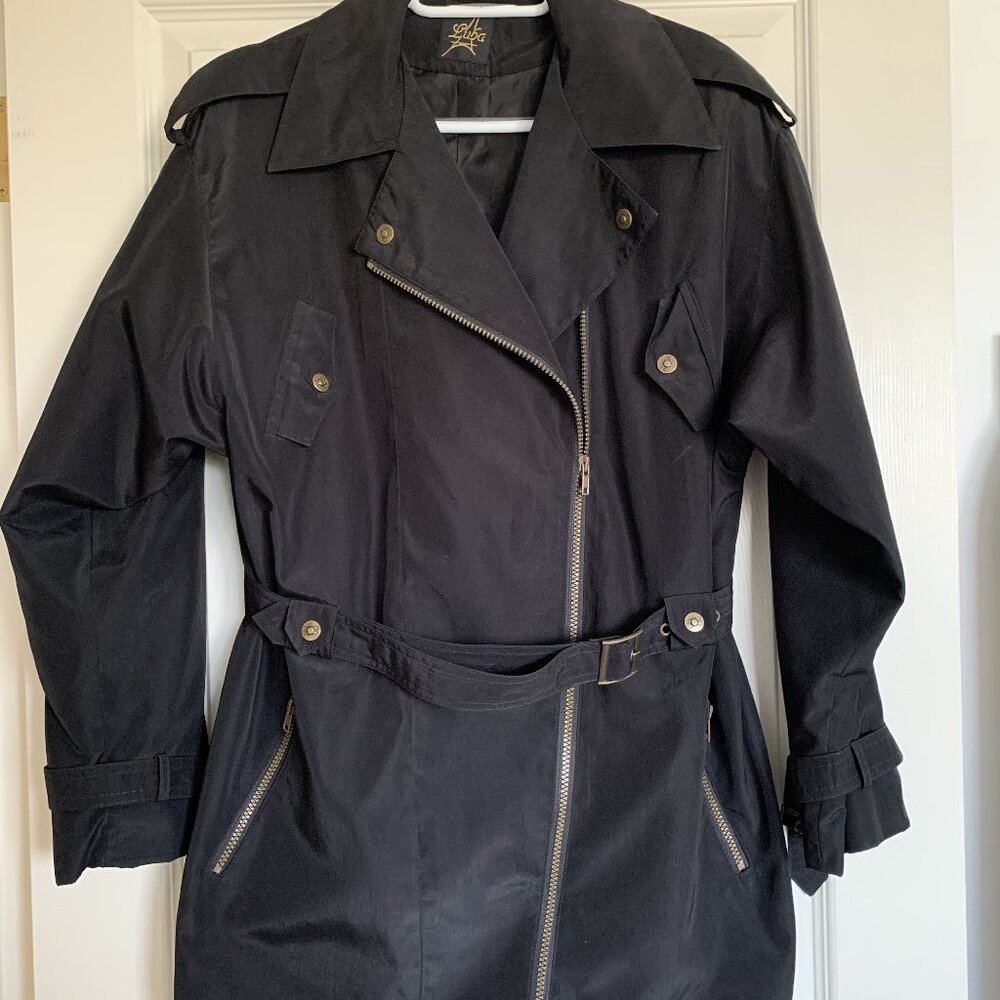 Vintage Style Short Raincoat